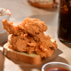 Rockin Chicken Shack's house specialty, and Wisconsin Dells' best hand breaded chicken tenders.