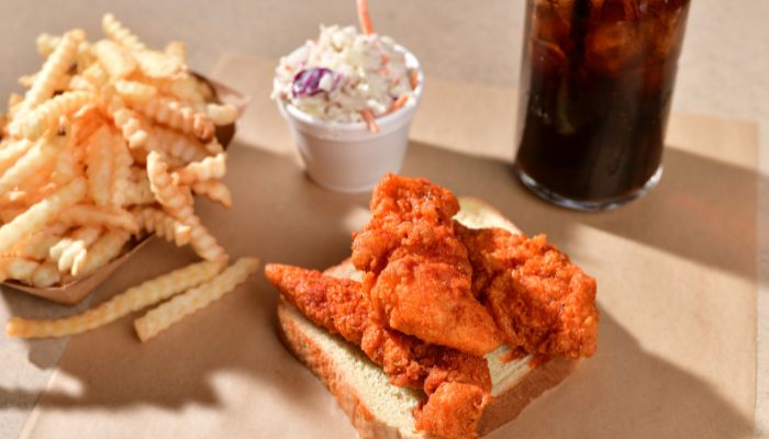 Rockin Chicken Shack's house specialty, and Wisconsin Dells' best hand breaded chicken tenders.